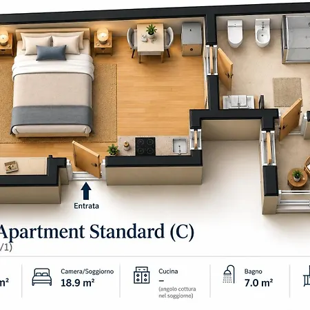 Apartments&Suites Vento Mare Appartamento